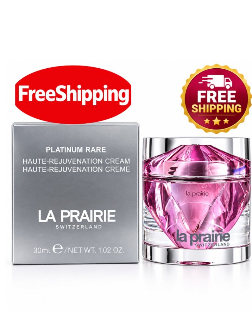 NEW La Prairie Platinum Rare Haute-Rejuvenation Cream – 30ml / 1oz sealed